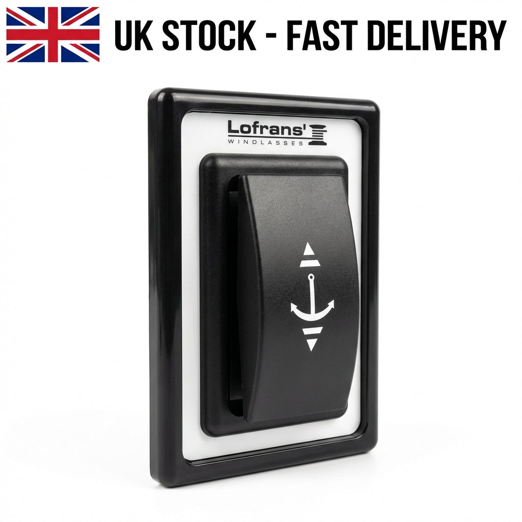 Lofrans Control Switch Type C Rocker Switch 12V Windlass Anchor Up Down 187338
