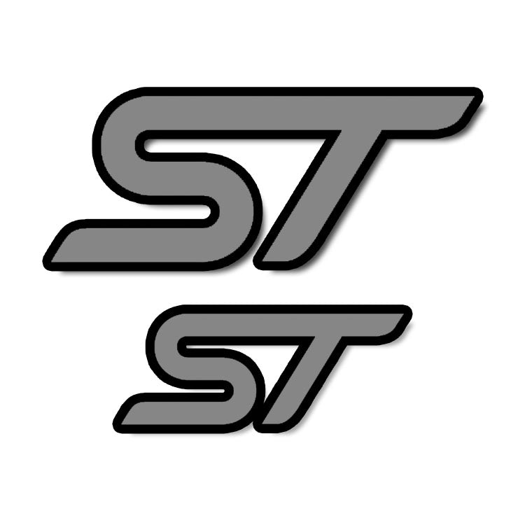 4D ST Replacement Badges - Multiple Colours (Fiesta Mk7.5 & MK8/8.5 > Focus Mk3, 3.5 & 4 > Puma MK2)