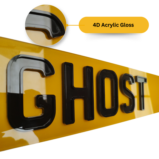 Ghost Number Plates