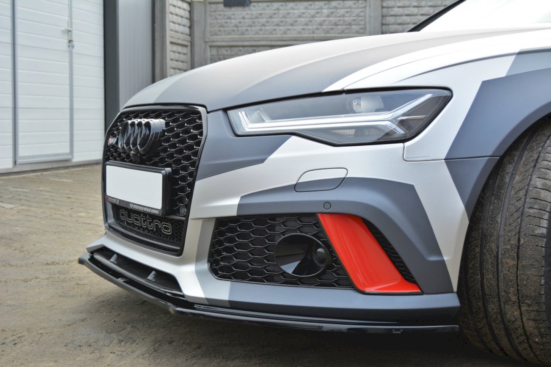 Maxton Design - FRONT SPLITTER V.1 AUDI RS6 C7