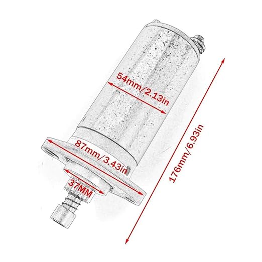 Starter Motor Yamaha Outboard 9.9hp 15hp 25hp 1984-1997 682-81800-12 6L2-81800-20
