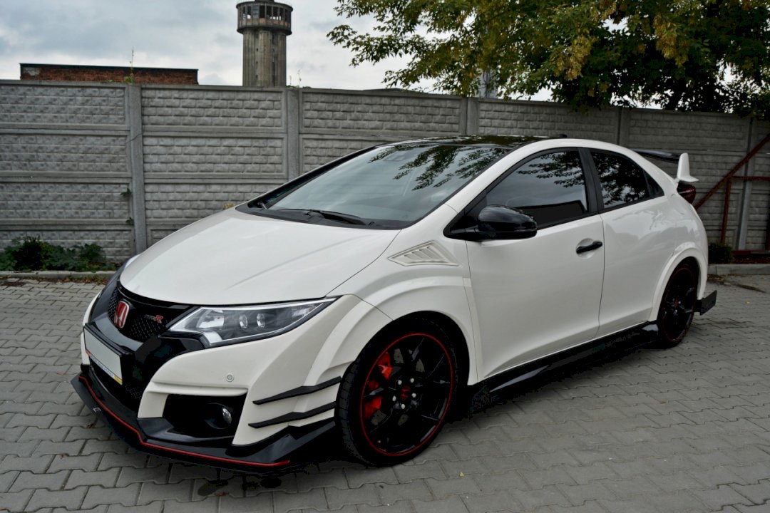 Maxton Design - FRONT RACING SPLITTER V.1 HONDA CIVIC IX TYPE R (2015-2017)