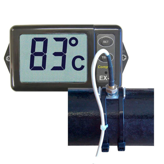 NASA Marine EX-1 Exhaust Temperature Monitor Alarm Wet Exhaust Early Warning Kit