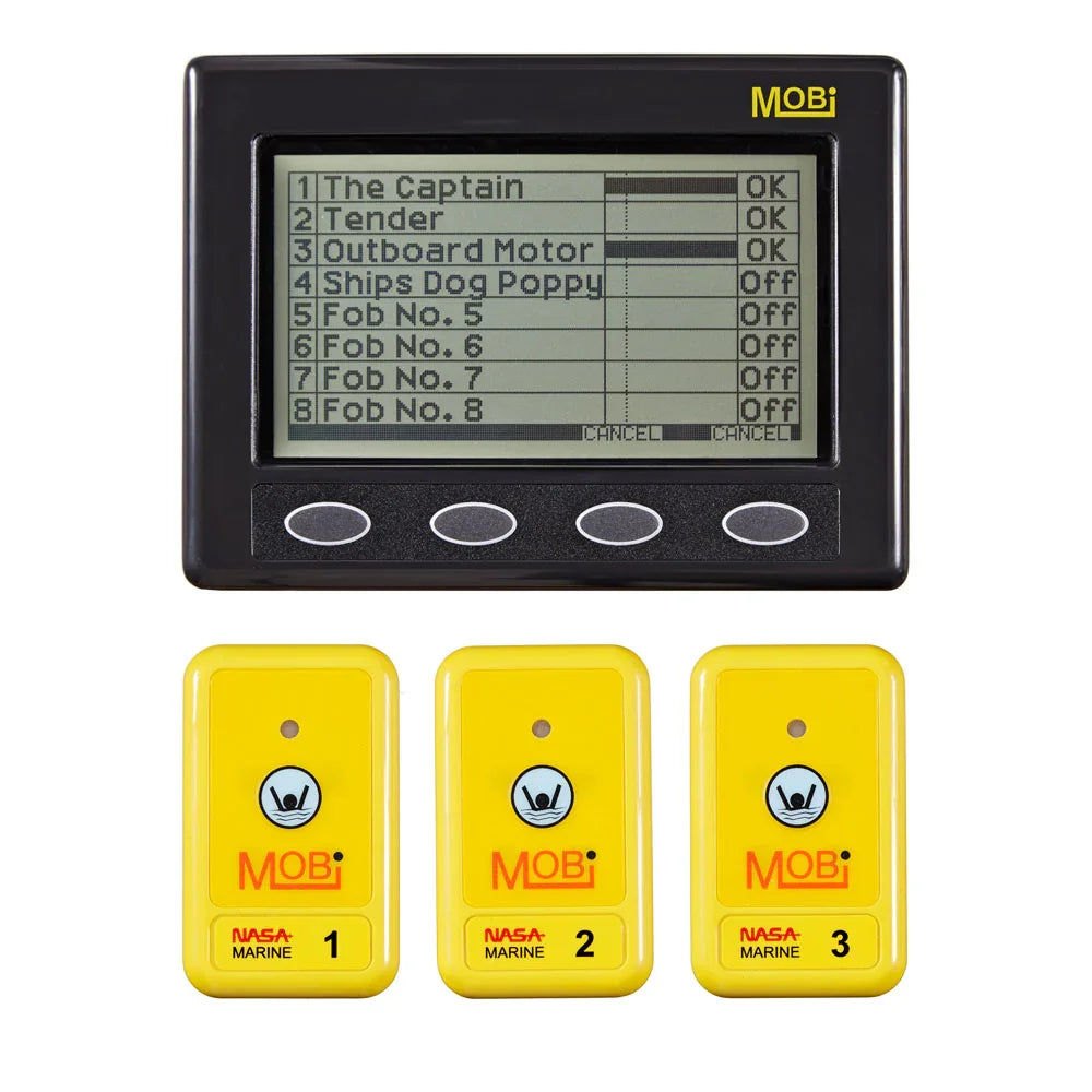 NASA Man MOBi Overboard Indicator - 3 Fobs | 4Boats
