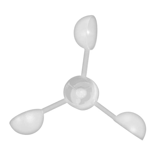 Nasa Marine Wireless & Tactical Wind Cup Kit - Replacement Spare Part - White