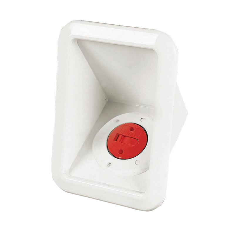 Nuova Rade 50024 Fuel Deck Filler with Housing 38mm Cream - Marine Flush Mount