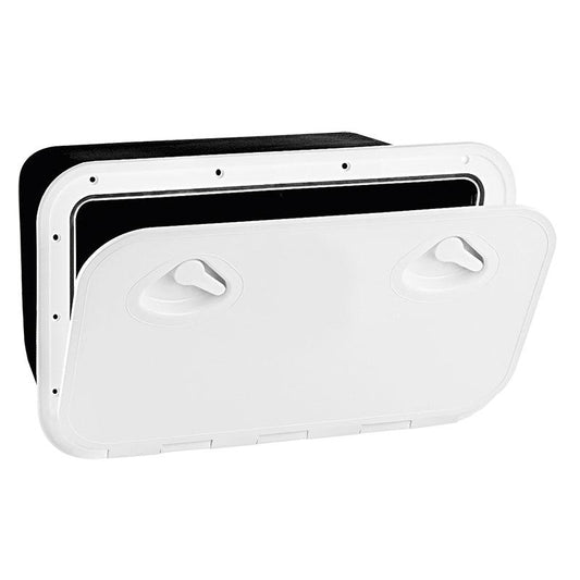 MID LINE Storage Hatch 355 × 600 mm White | 4Boats