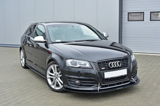 Maxton Design - FRONT RACING SPLITTER AUDI S3 8P (FACELIFT MODEL) 2009-2013