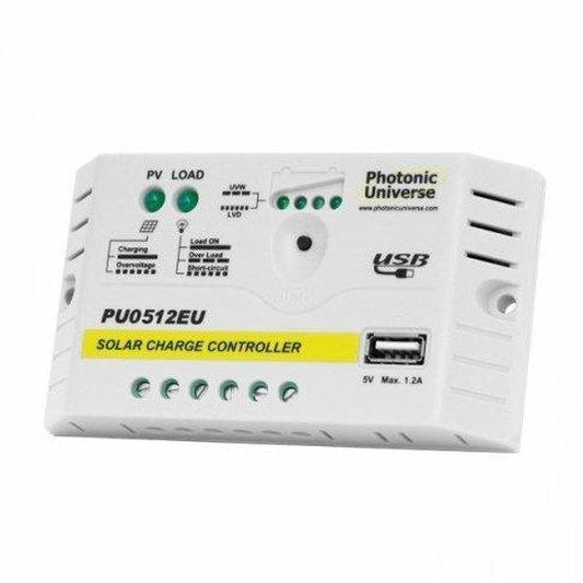 5A 12V Solar Charge Controller for up to 60W Panels | 4Boats