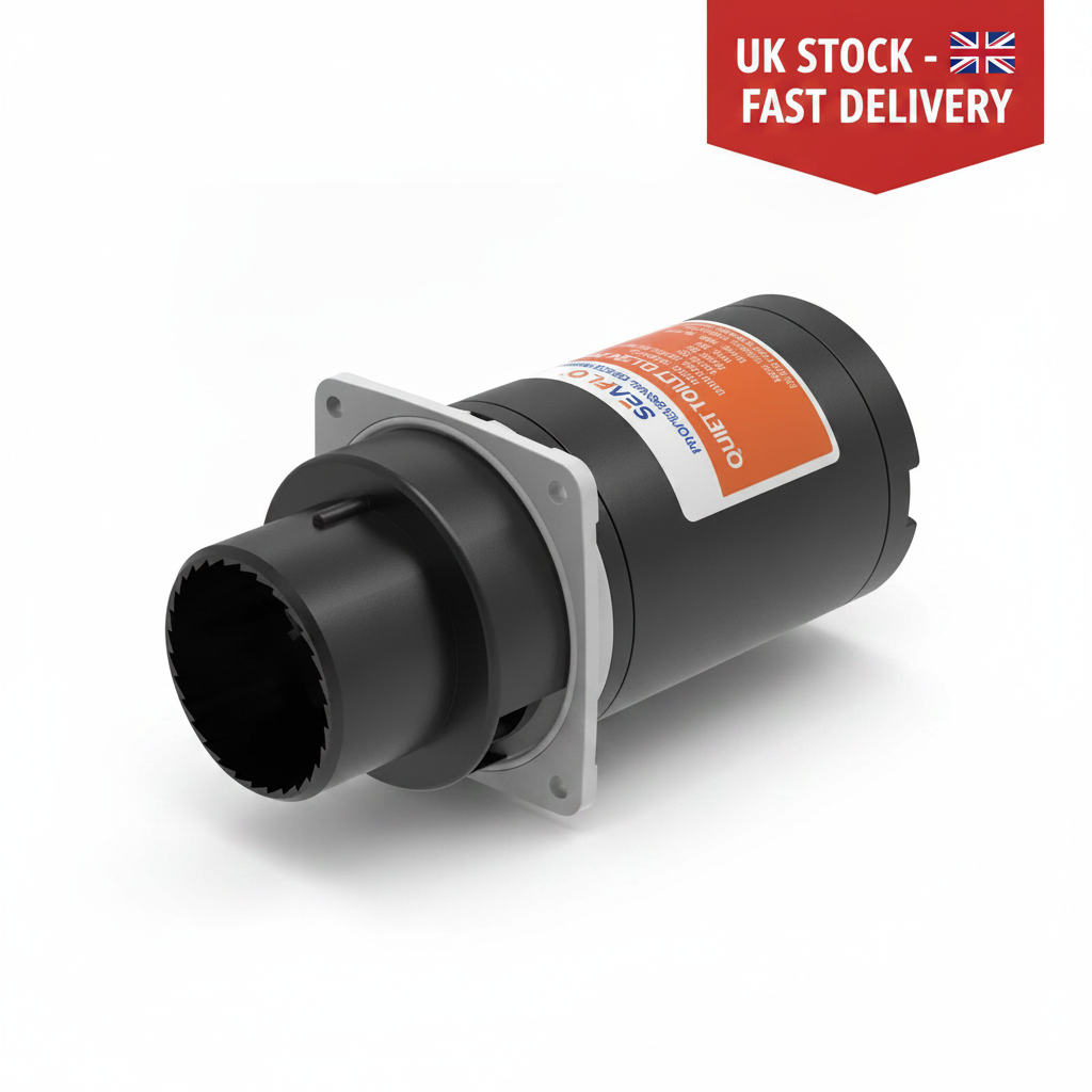 Seaflo MTP104 12V Macerator Pump for Quiet Flush Marine Toilet Replacement Part