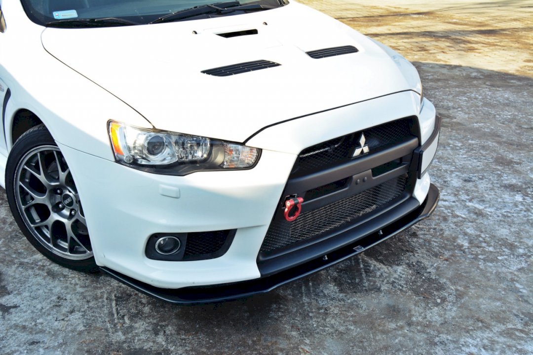 Maxton Design - FRONT SPLITTER V.1 MITSUBISHI LANCER EVO X (2007-2015)