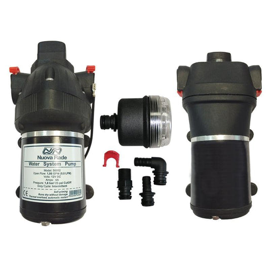 Water Pump 8 L/min 12V Marine Pump | 4Boats