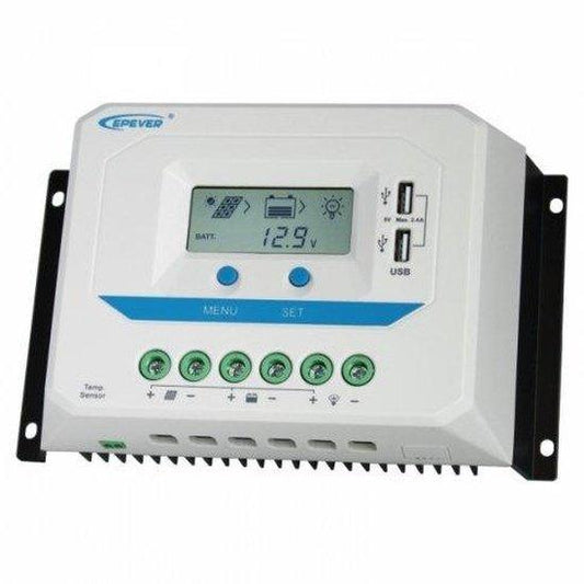 Photonic Universe 60A PWM Solar Controller 12–48V, LCD & USB | 4Boats
