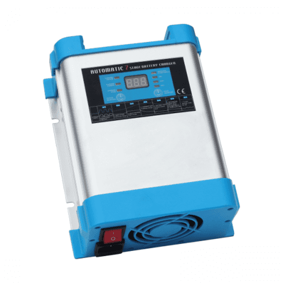 60A 12V 7-Stage Intelligent Marine Battery Charger Mains 240V AGM GEL BC1260