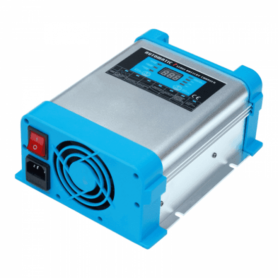 60A 12V 7-Stage Intelligent Marine Battery Charger Mains 240V AGM GEL BC1260