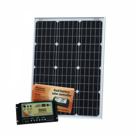60W 12V Dual-Battery Kit Campervan & Boat | 4Boats