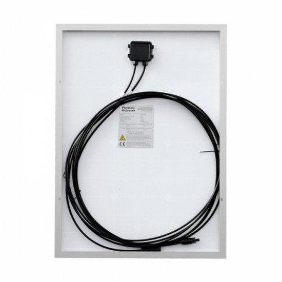 Photonic Universe 60W 12V solar panel, 2 × 5m cable | 4Boats