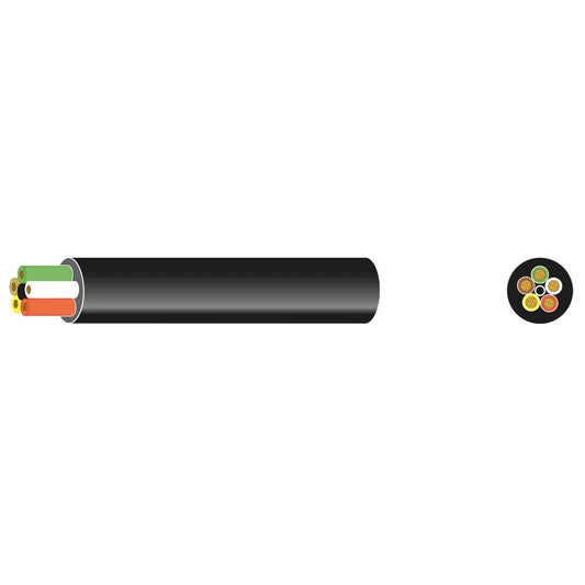 AMC Thin Wall 5-Core Cable 5 × 1.0 mm² x 30 m | 4Boats