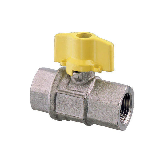 Guidi Nickel Plated Brass Throttle Ball Valve 1/2 in | 4Boats