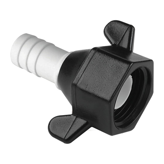 Seaflo HSE 12.7 mm (1/2") Barb Straight Fitting - 1/2"-14 FNPT