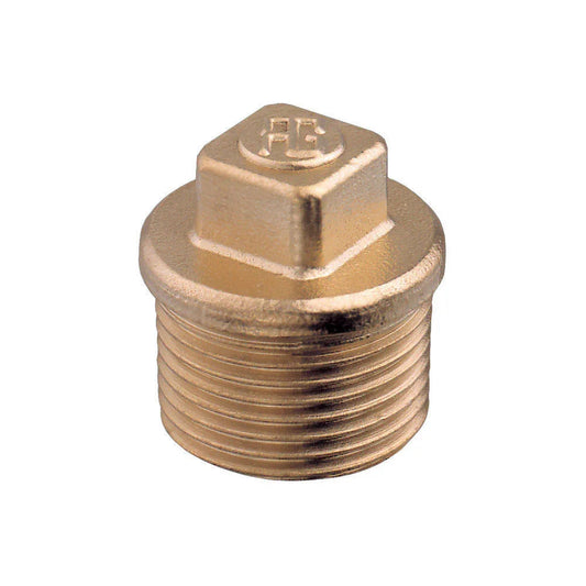 Guidi Brass 1/2 in BSPT Male Plug | 4Boats