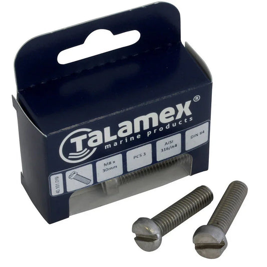Talamex Pan Head Bolt M4 × 70mm | 4Boats