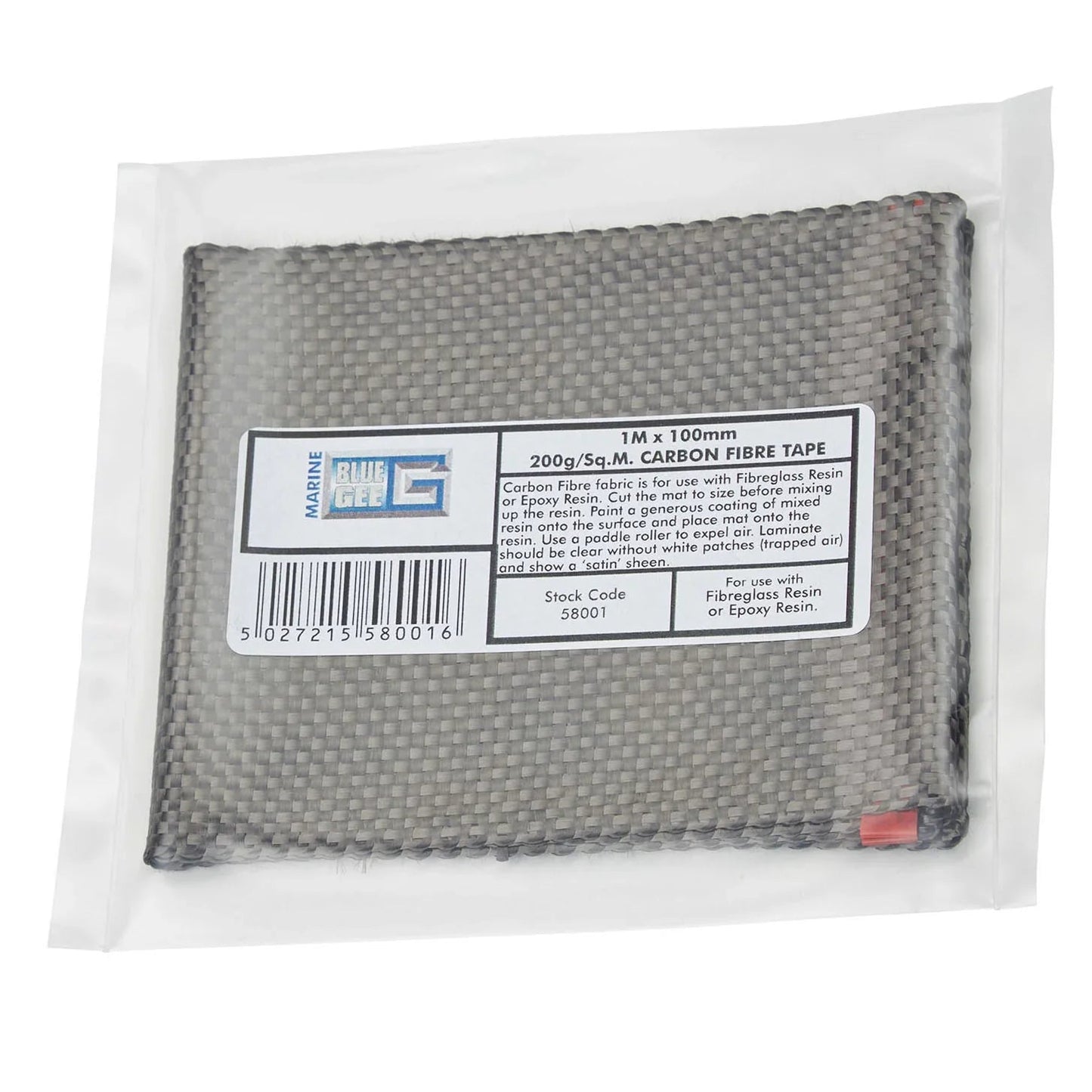 Carbon Tape 200 g/m² 100 mm × 1 m repair tape | 4Boats