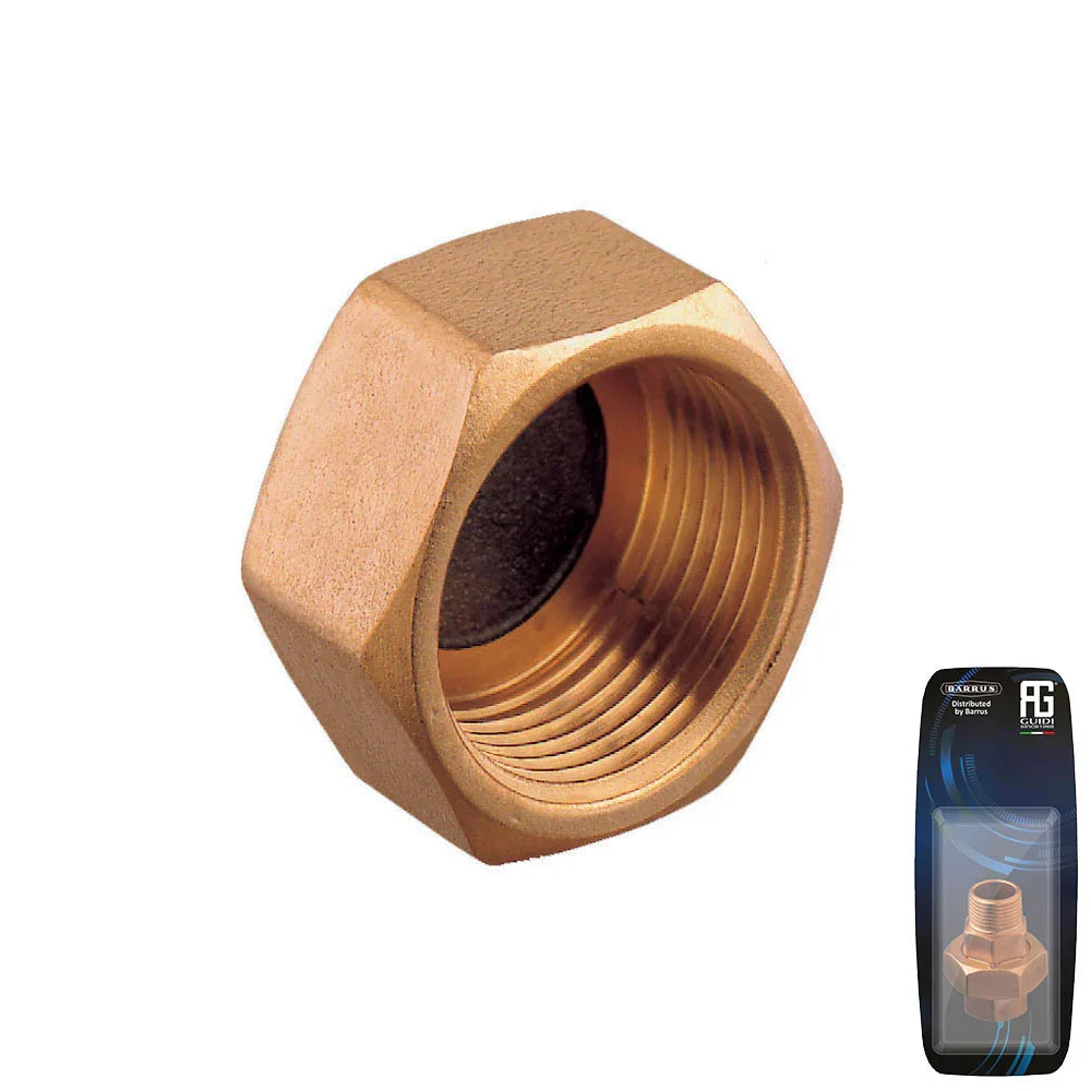 Guidi Bronze Cap F 12.7 mm (1/2 in) - Retail Pack | 4Boats