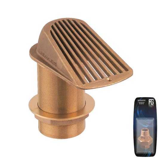 Guidi Bronze Grated Water Intake 12.7 mm (1/2\") Series 2000 | 4Boats