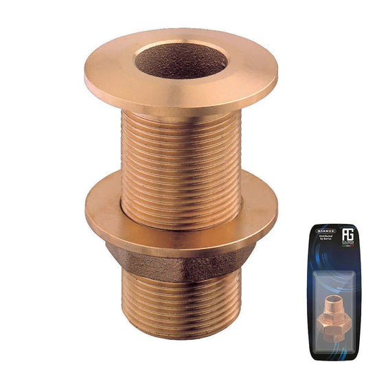 Guidi Bronze Thru-Hull 32 mm (1¼") x 85 mm - Retail Packed | 4Boats