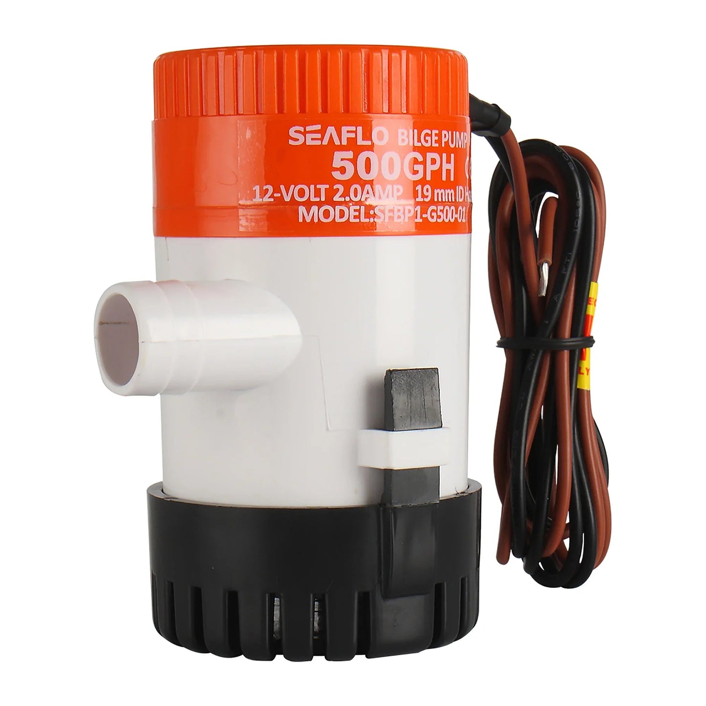 Seaflo Manual Bilge Pump 01 Series 12V — 1,892 LPH (500