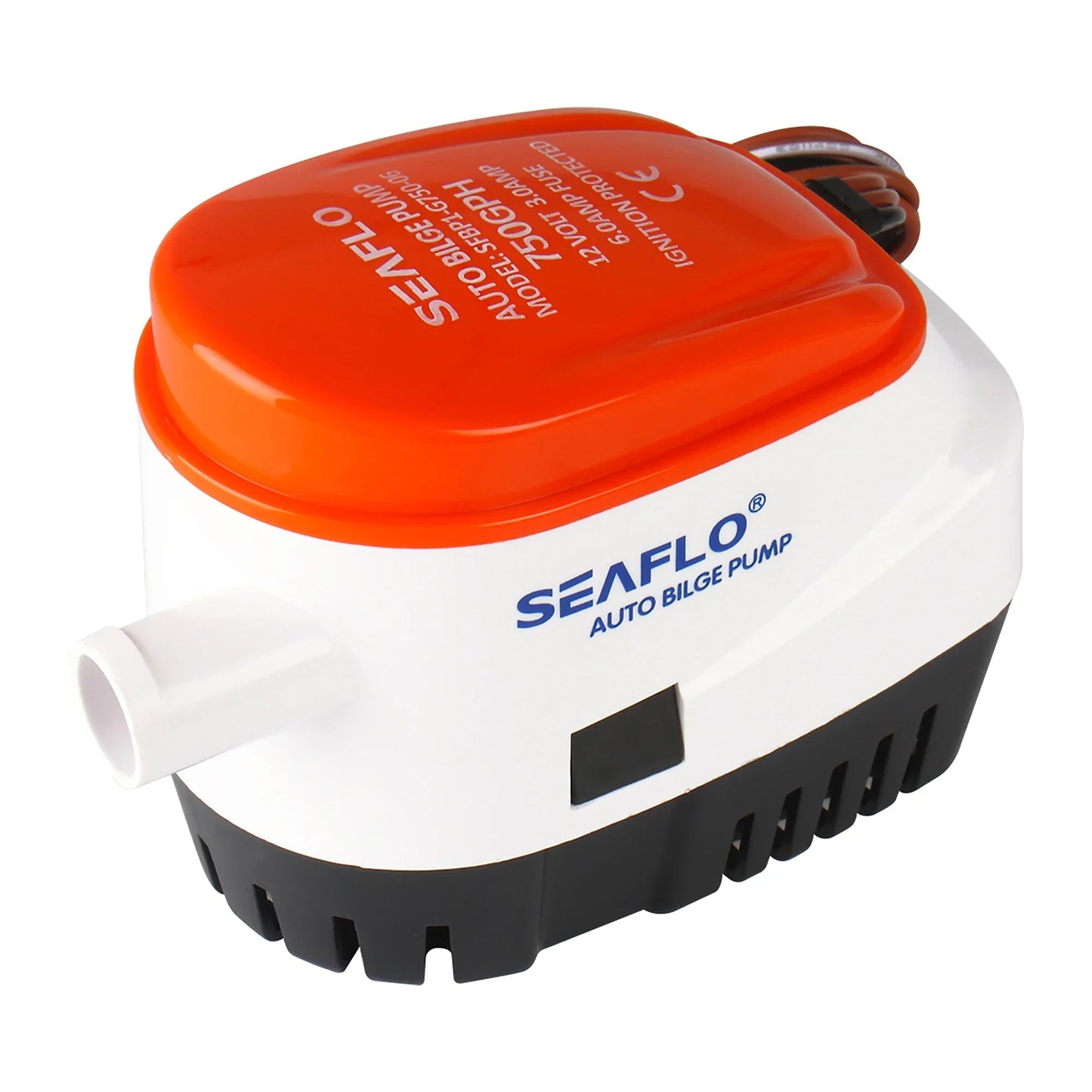 Seaflo 12V 750 GPH Automatic Submersible Bilge Pump Marine Boat SFBP1-G750-06