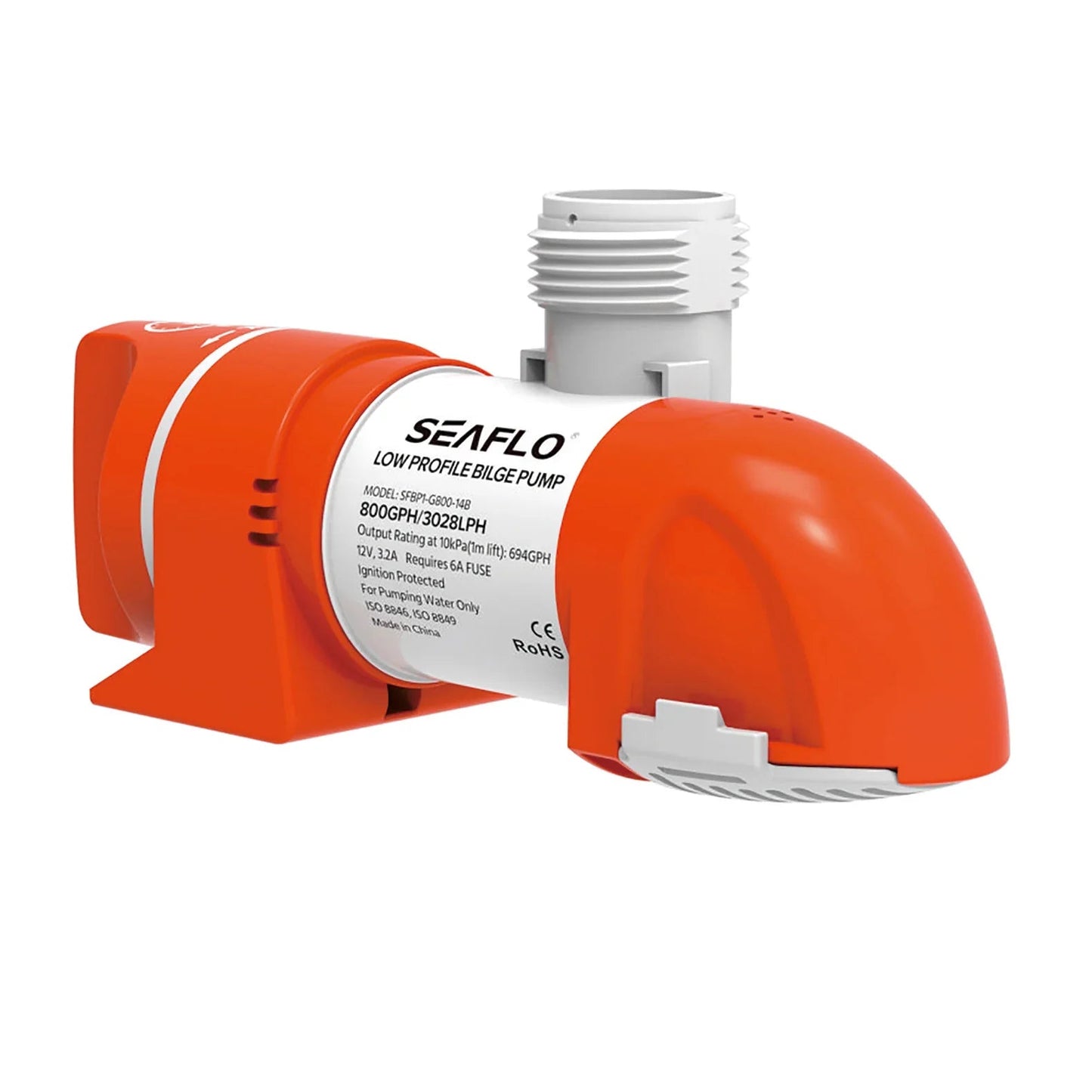 Seaflo Low Profile Automatic Bilge Pump 12V 800 GPH Boat Marine BP1G80014B