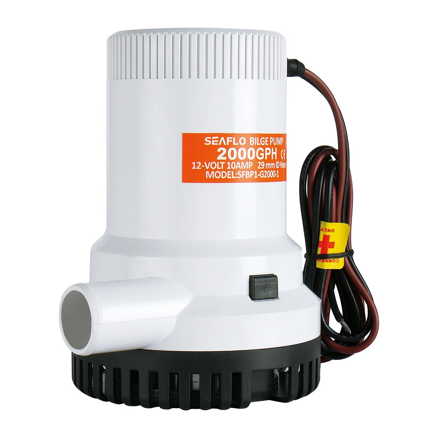Seaflo Manual Bilge Pump 01 Series 12V 2000 GPH | 4Boats