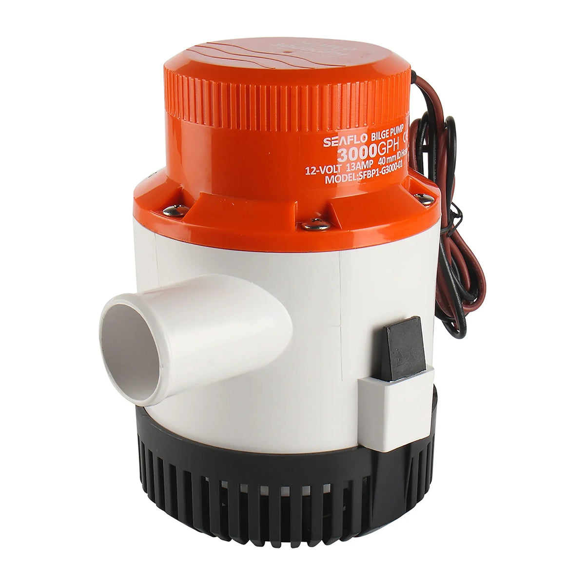 Seaflo  Manual 01 Series Bilge Pump 12V 11,356 LPH (3,000