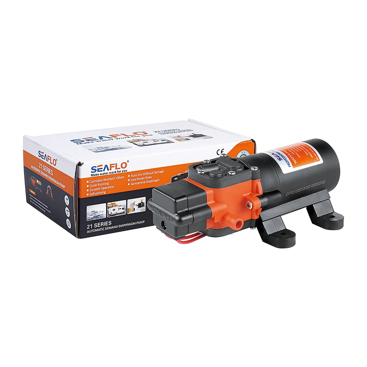 Seaflo Water 21 Series Pressure Pump 24V - 1.0 GP | 4Boats