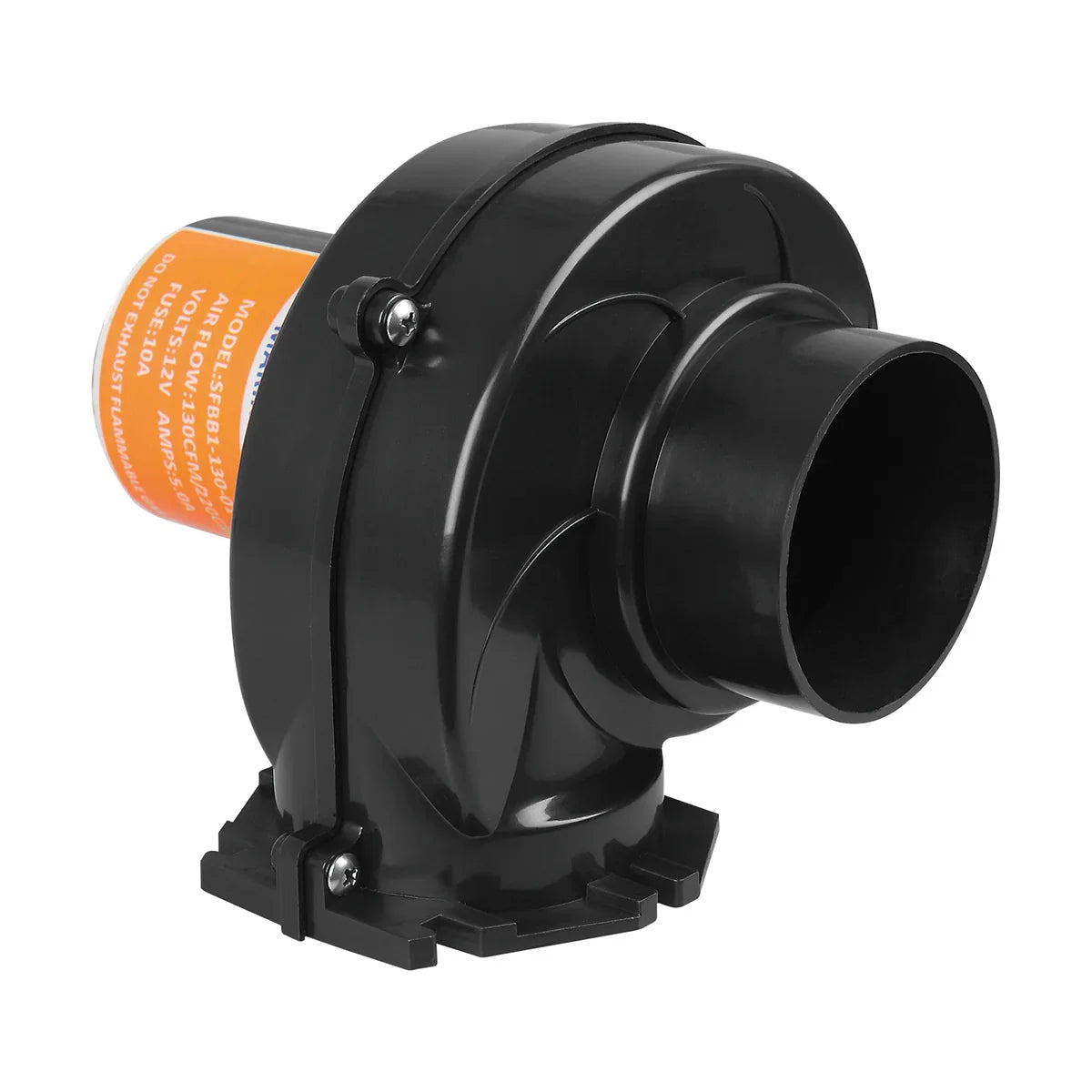 SEAFLO 4" In-Line Marine Blower 24V 235 CFM Bilge Ventilation IB223504