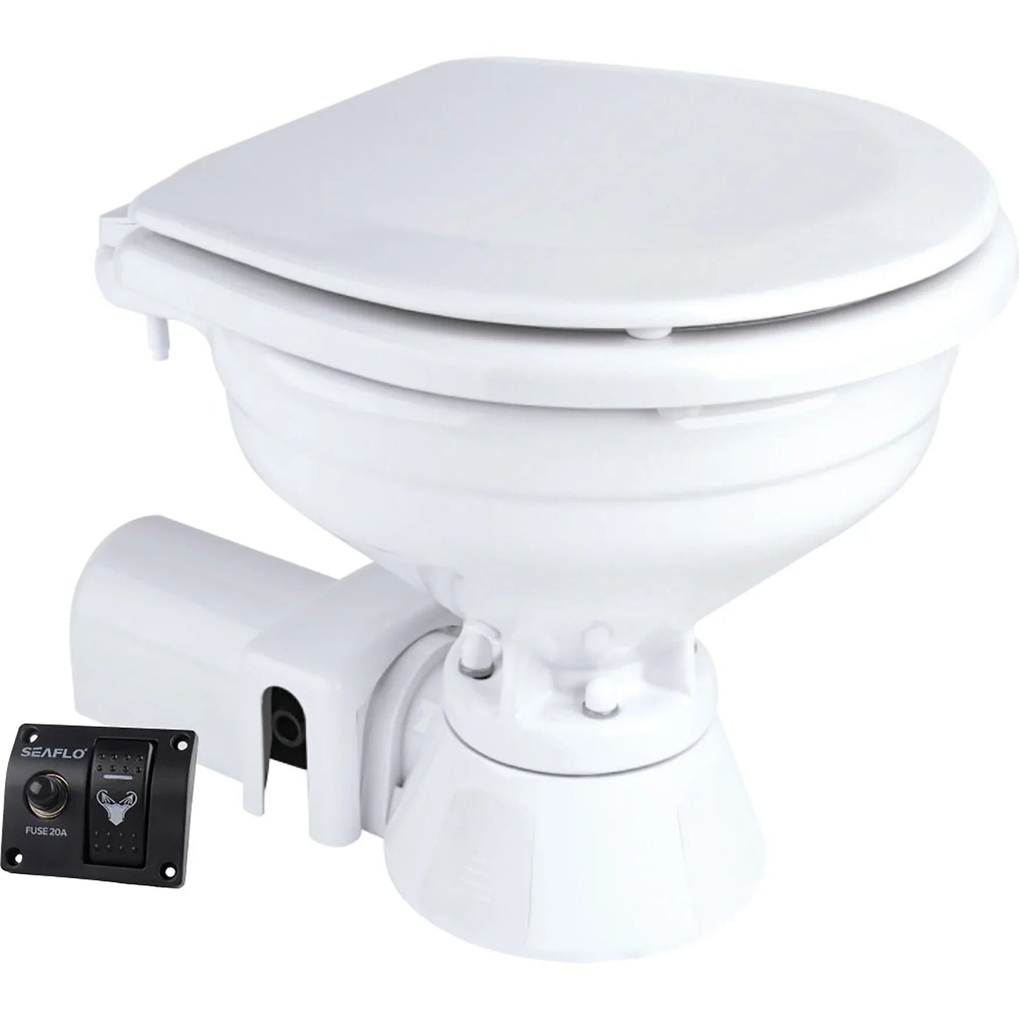 Seaflo Electric Marine Regular Toilet 12V | 4Boats