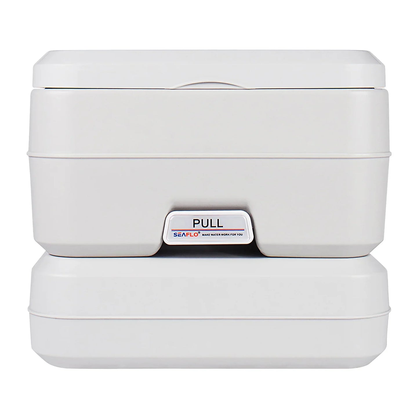 SEAFLO PT1001 10L Portable Toilet Marine Boat Camping Caravan Chemical WC Grey