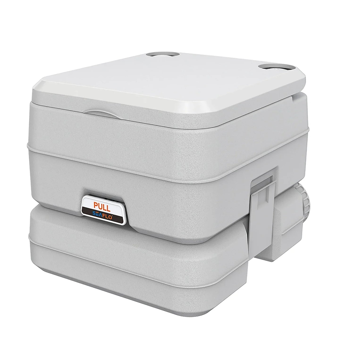 SEAFLO PT1001 10L Portable Toilet Marine Boat Camping Caravan Chemical WC Grey