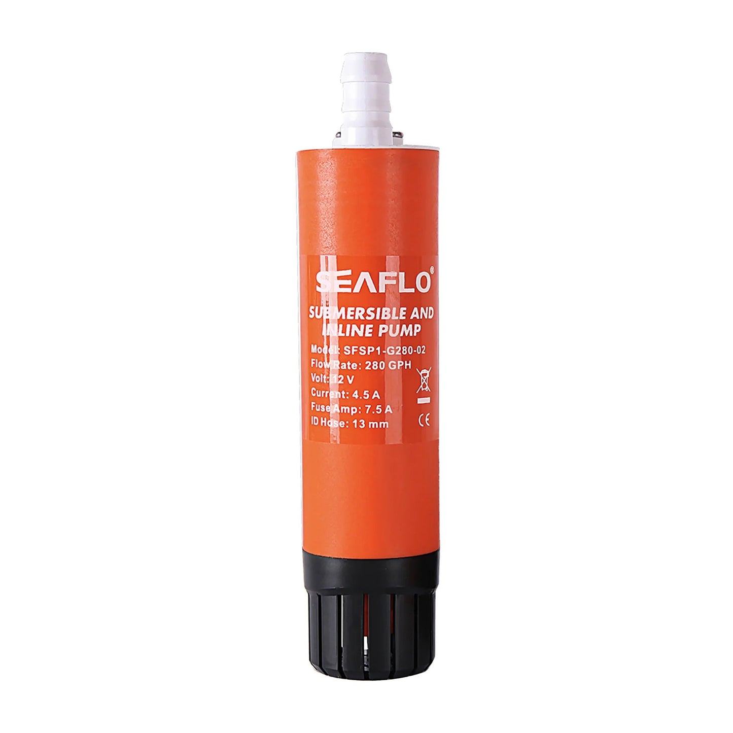 Seaflo 12V 280 GPH Submersible Inline Pump Marine RV Diesel Water SFSP1-G280-02A