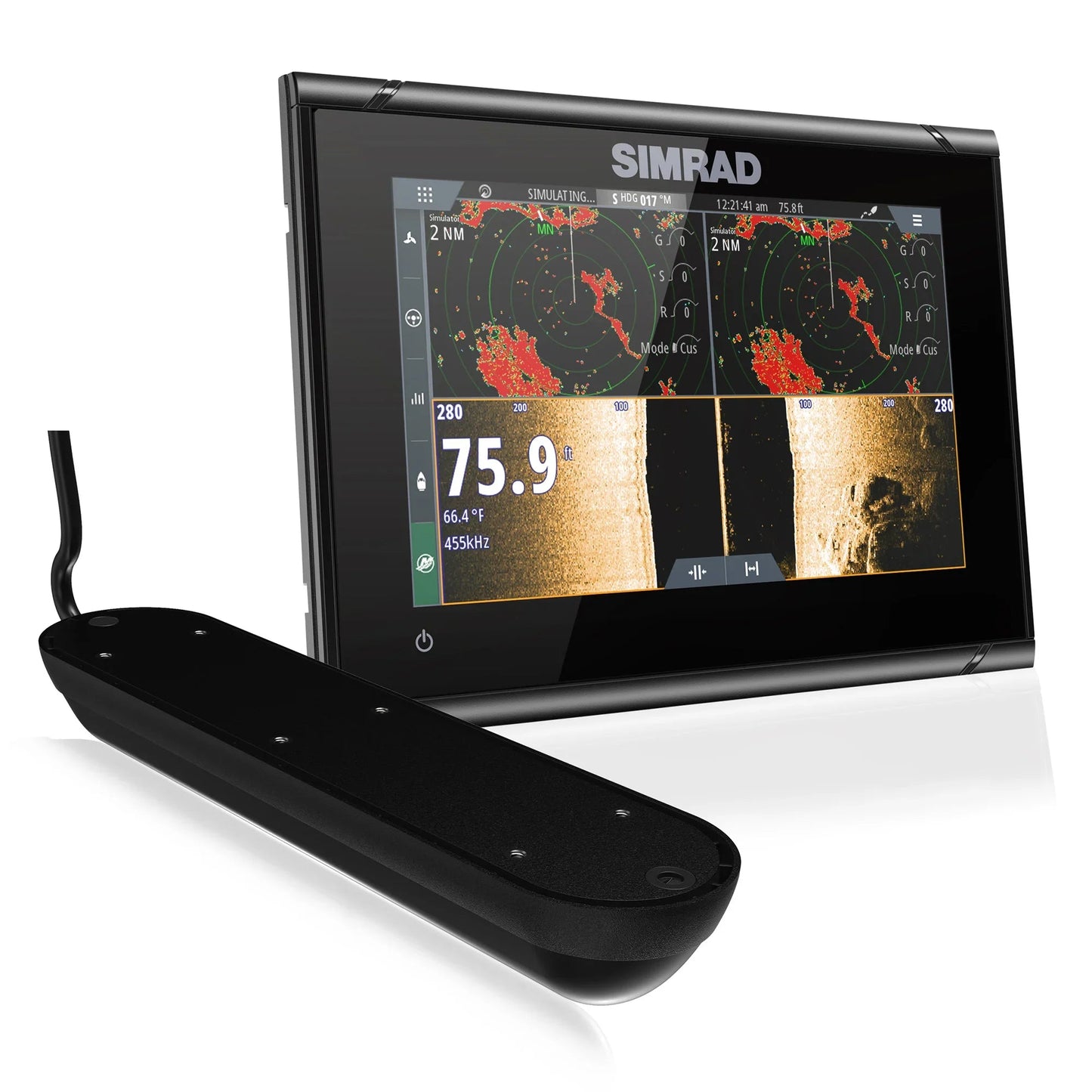 Simrad MFD - GO 7 in XSR + Active Imaging 3-in-1 Transducer
