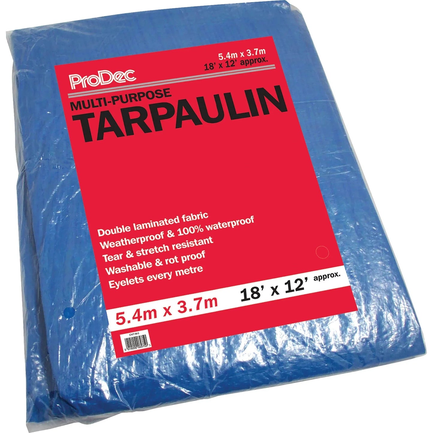 Standard Tarpaulin 5.5m x 3.7m (18ft x 12ft) | 4Boats