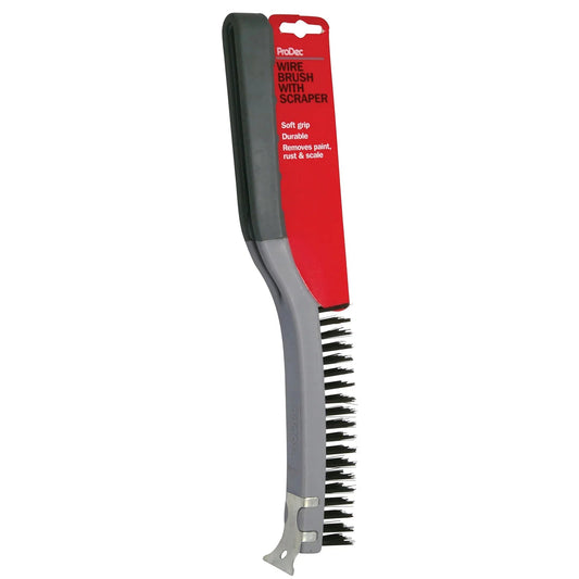35.6 cm (14 in) Wire Brush with Scraper | 4Boats