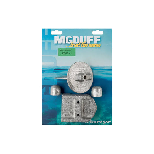 Duff CMALPHAKITA1 MerCruiser Alpha One Gen 1 Zinc Anode Kit | 4Boats