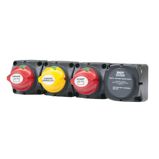 BEP Horizontal 716 Battery Cluster - Single-engine, 2 Banks | 4Boats