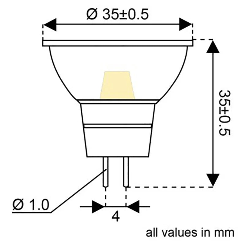 Talamex LEDlight 1.5Cu 10-30 V G4 marine lamp | 4Boats