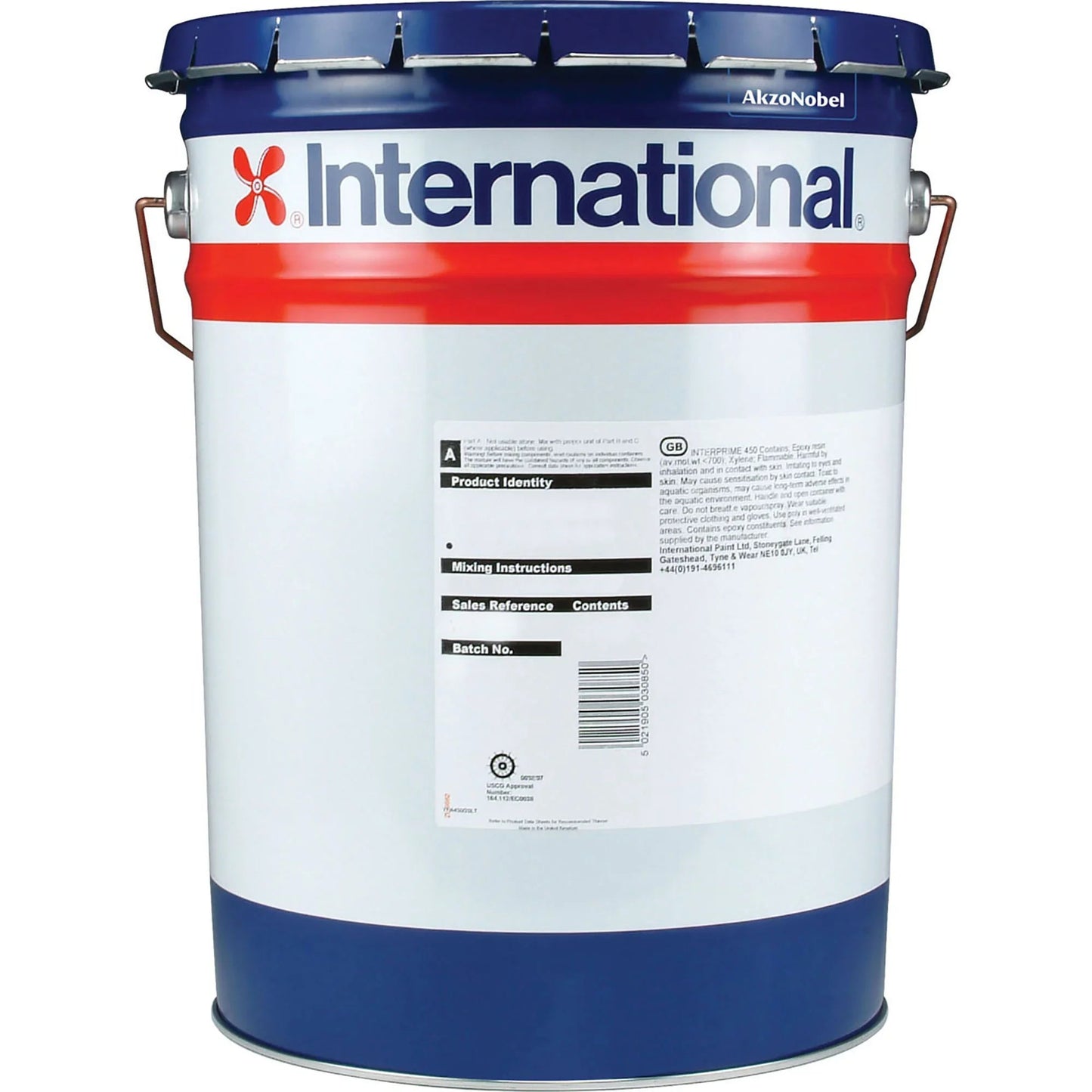 Paints International Interstores Alkyd Primer Red - 5 Litre | 4Boats