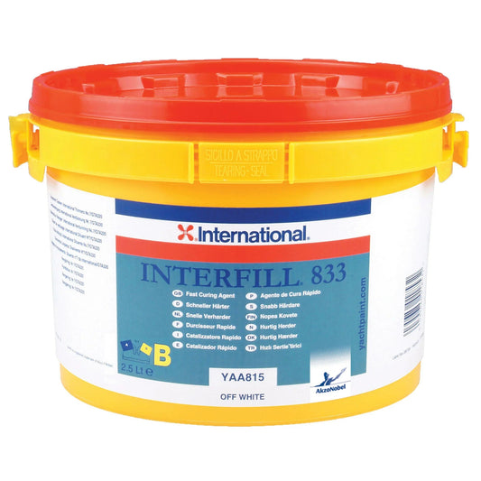 Paints International Interfill 833 Epoxy Filler Fast Hardener | 4Boats