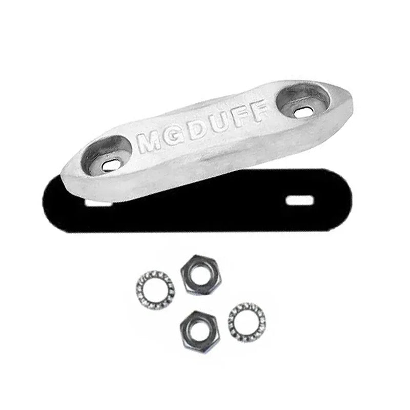 Duff ZD78B Zinc Hull Anode | 200 mm Bolt-On | 4Boats